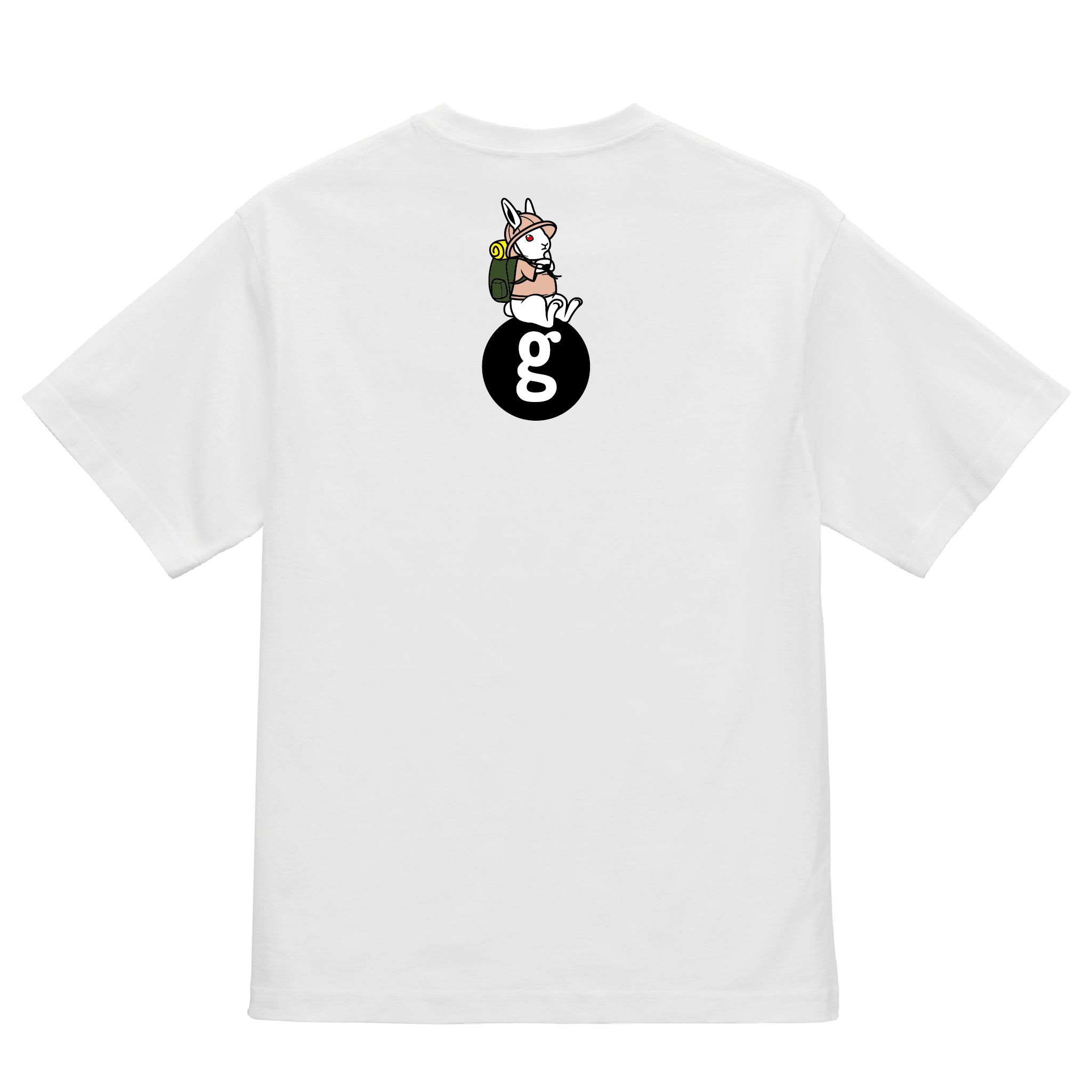 【山】専用Tシャツ CHOOSE YOUR GEEK. うさぎver.
