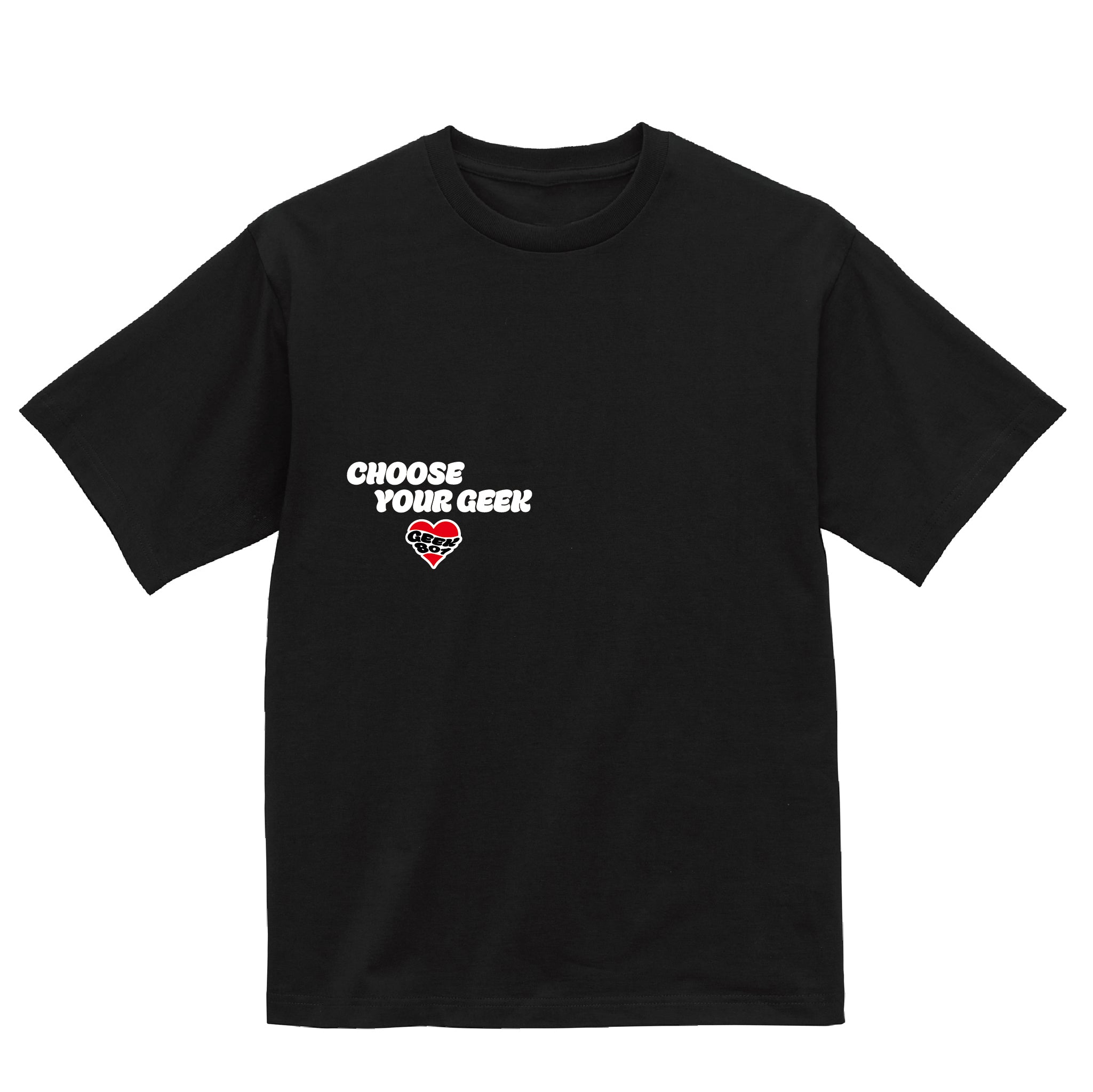 【功夫】専用Tシャツ CHOOSE YOUR GEEK