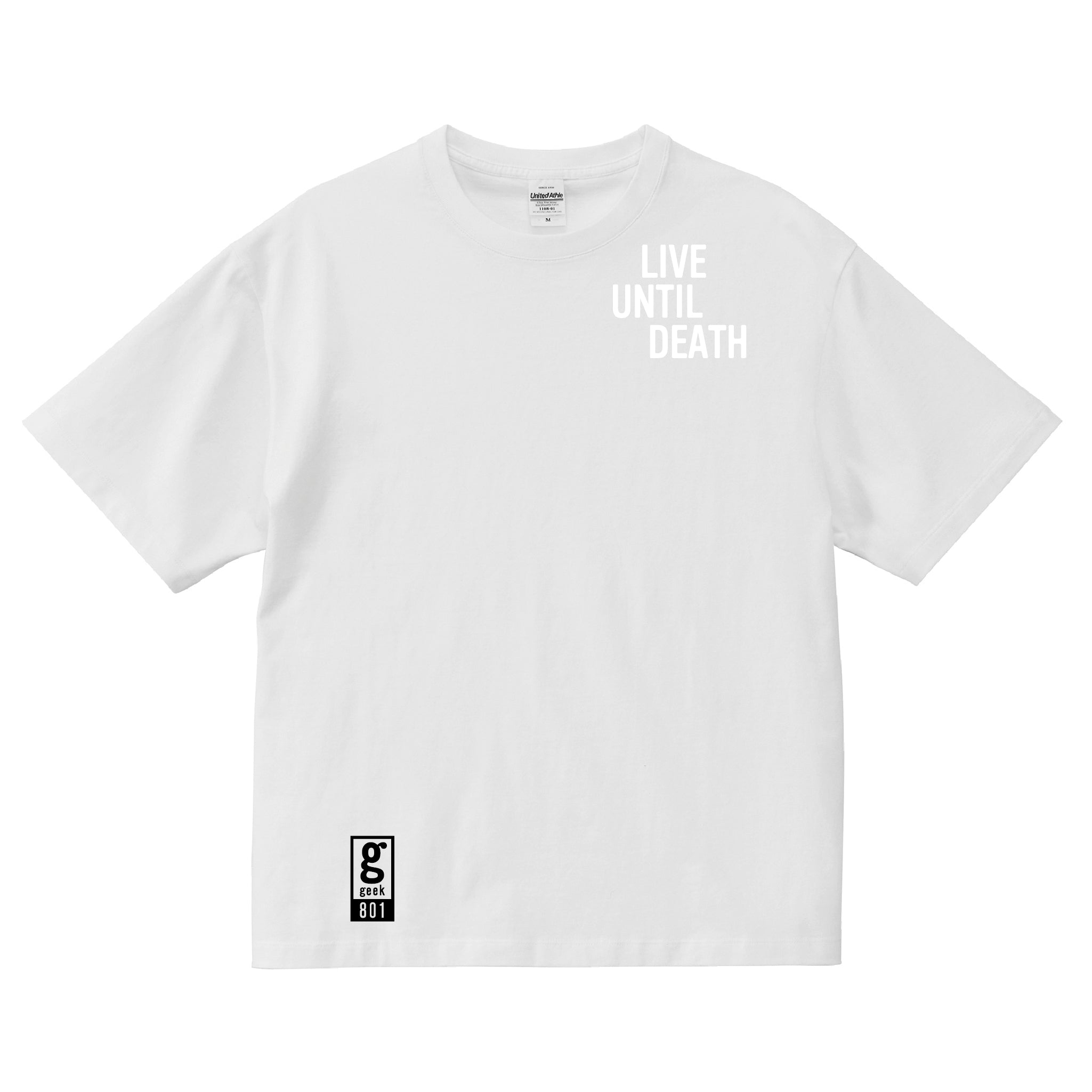 【死ぬまで生きる人】専用Tシャツ