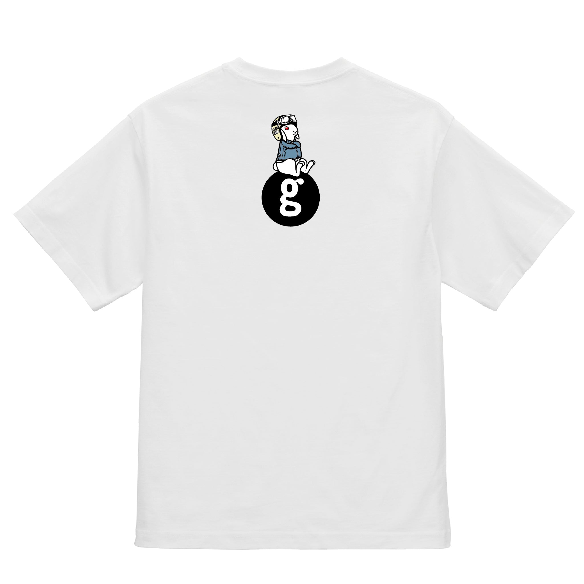 【バイカー】専用Tシャツ CHOOSE YOUR GEEK. うさぎver.