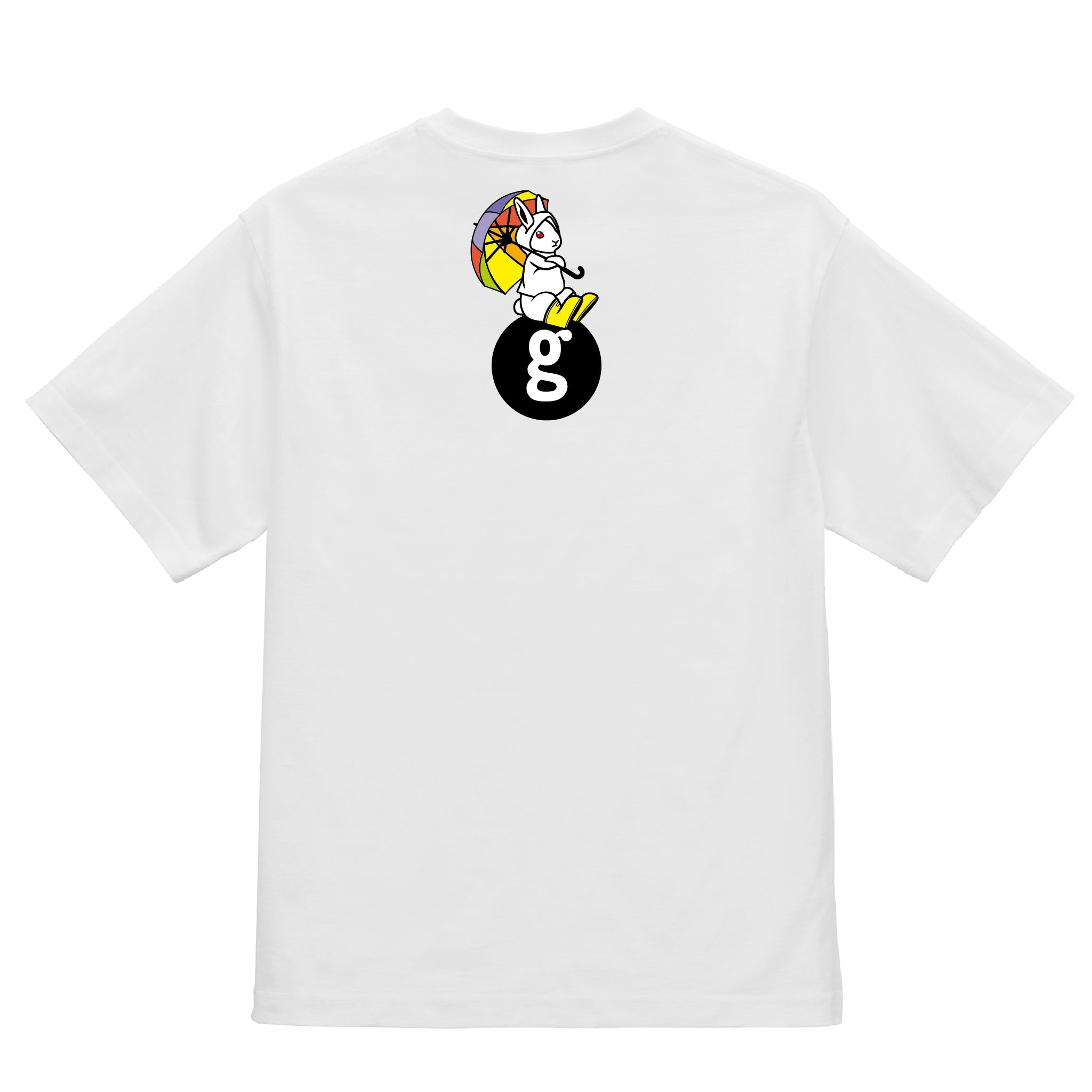 【雨の日】専用Tシャツ CHOOSE YOUR GEEK. うさぎver.