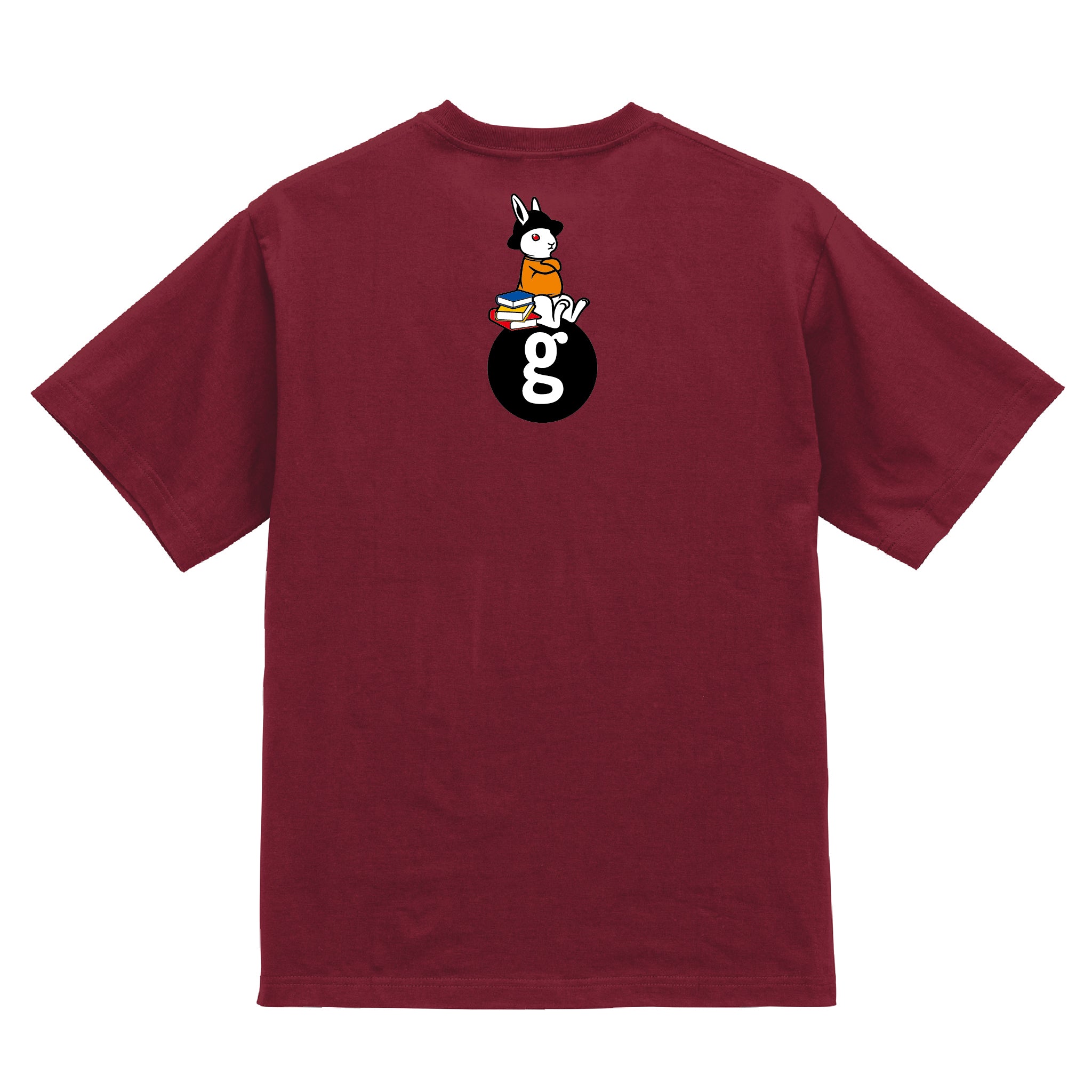 【読書】専用Tシャツ CHOOSE YOUR GEEK. うさぎver.
