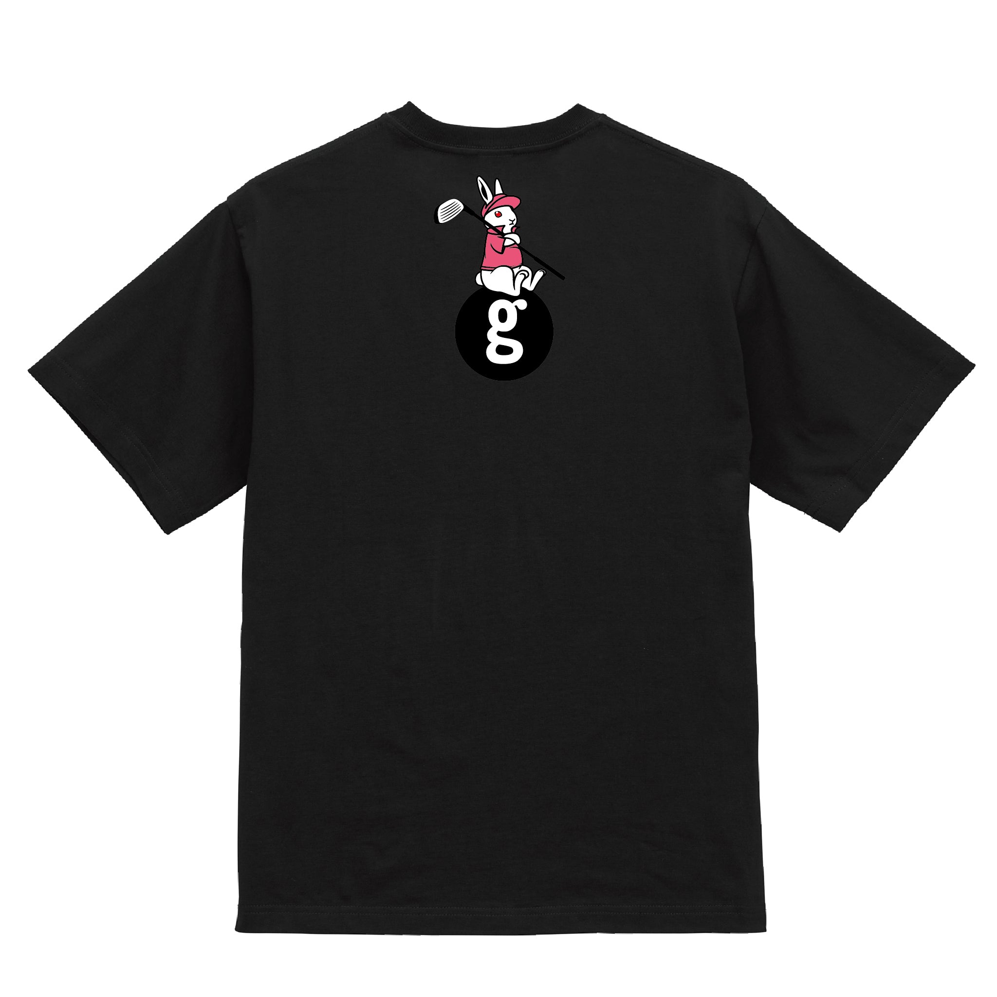 【ゴルフ】専用Tシャツ CHOOSE YOUR GEEK. うさぎver.