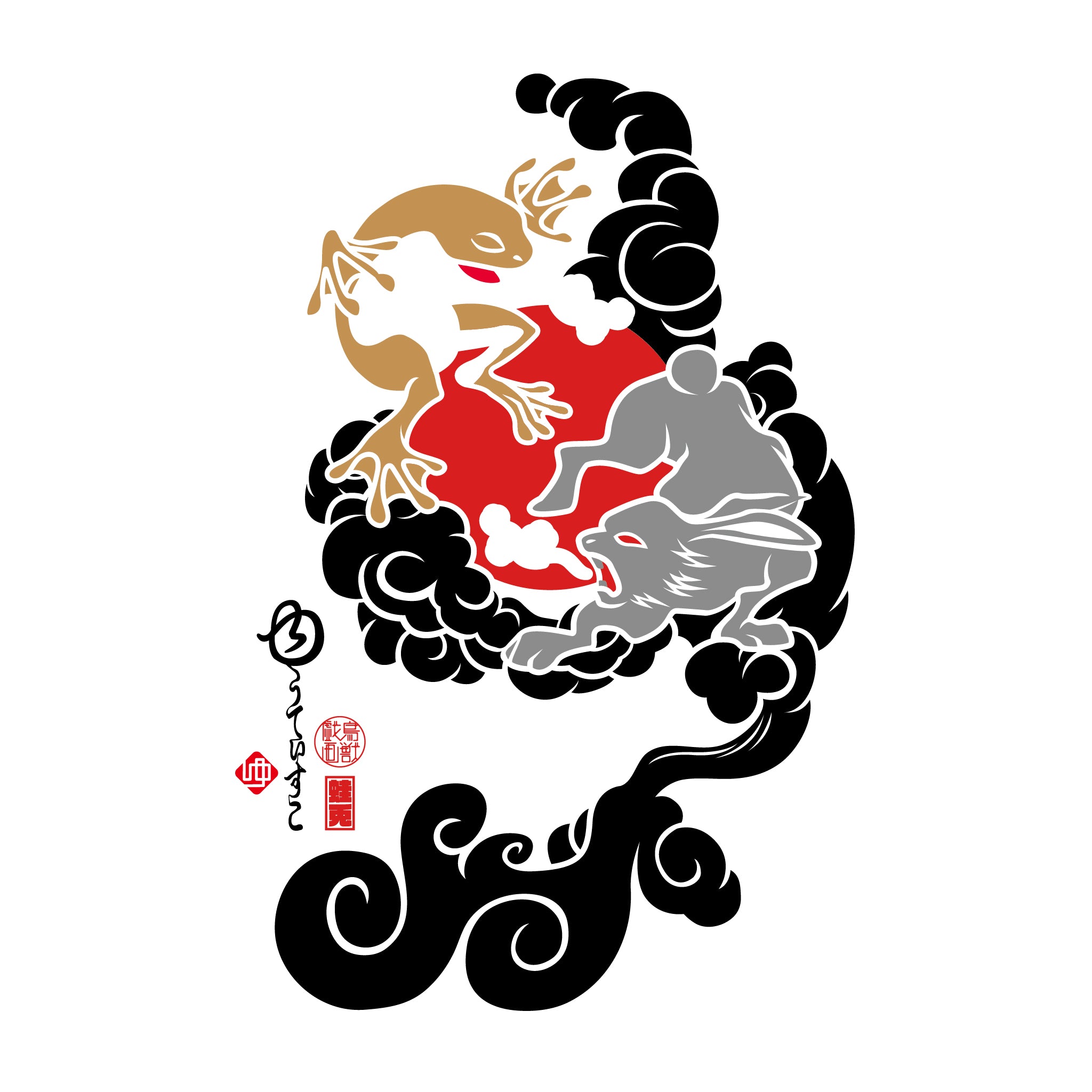 FROG&BUNNY③パーカ