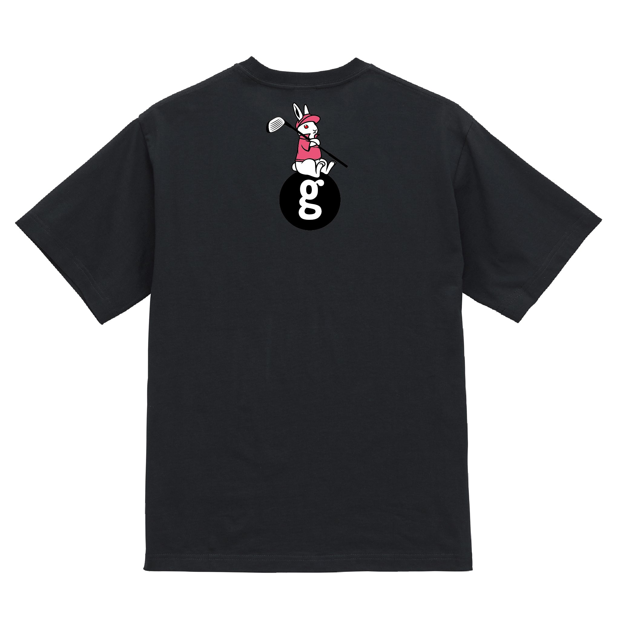 【ゴルフ】専用Tシャツ CHOOSE YOUR GEEK. うさぎver.