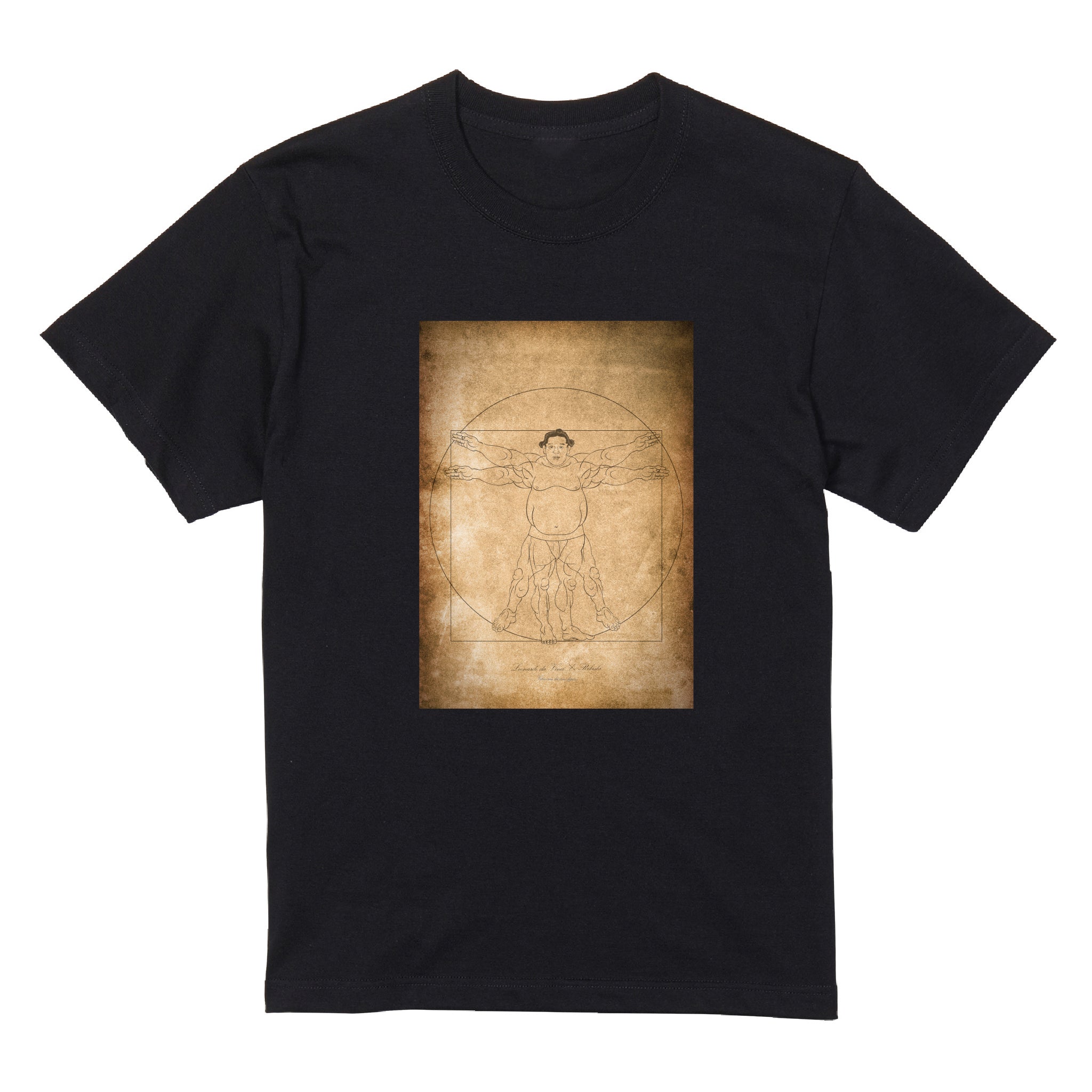 ART Tシャツ【横綱的人体図】