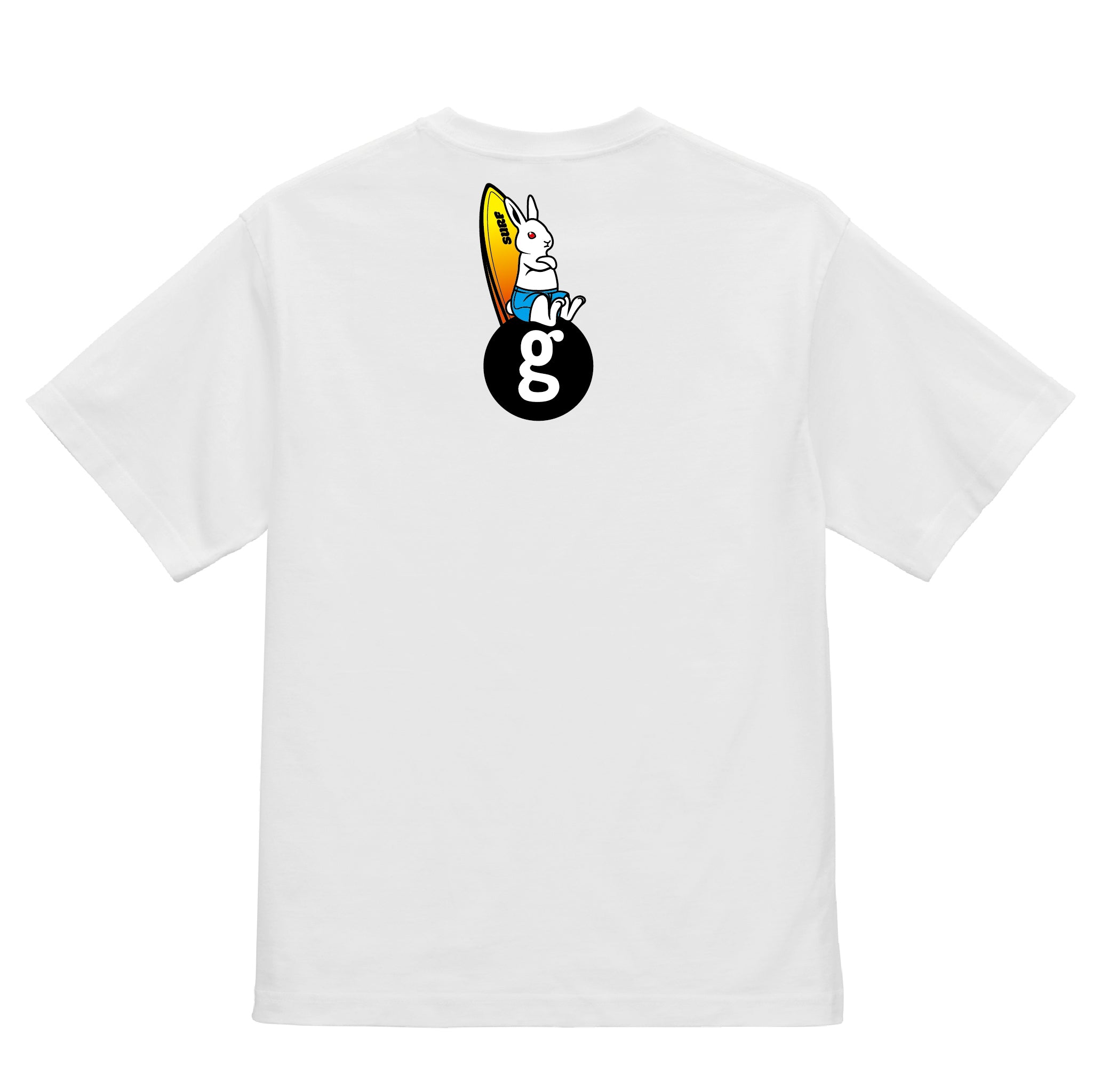 【サーフィン】専用Tシャツ CHOOSE YOUR GEEK. うさぎver.