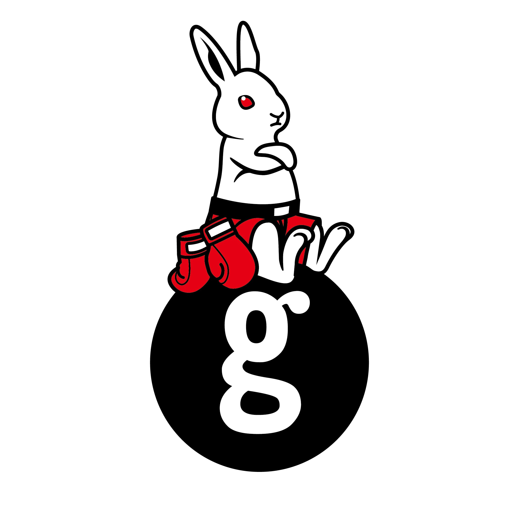 【ボクシング】専用Tシャツ CHOOSE YOUR GEEK. うさぎver.