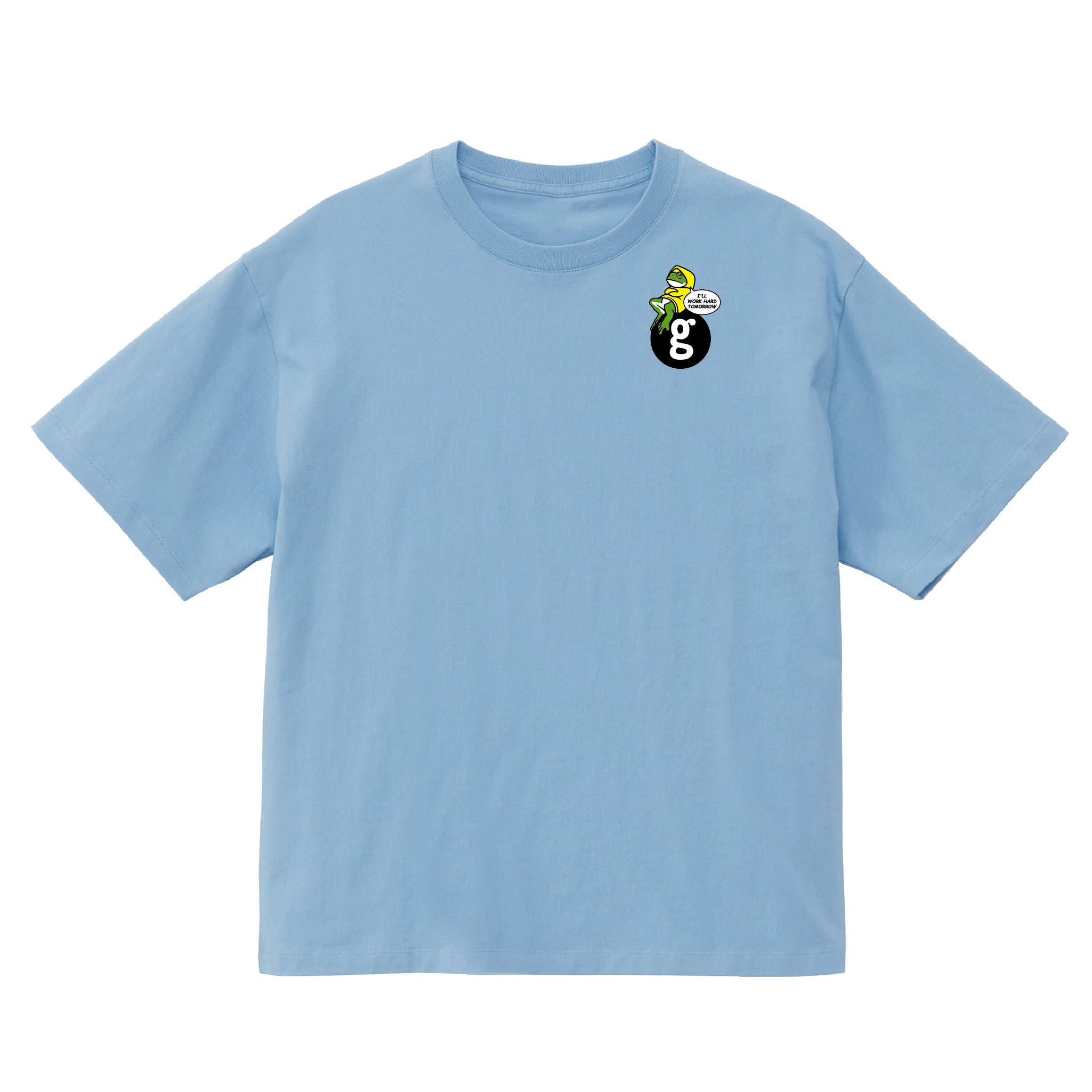 【働かない日】専用Tシャツ（かえるver.）