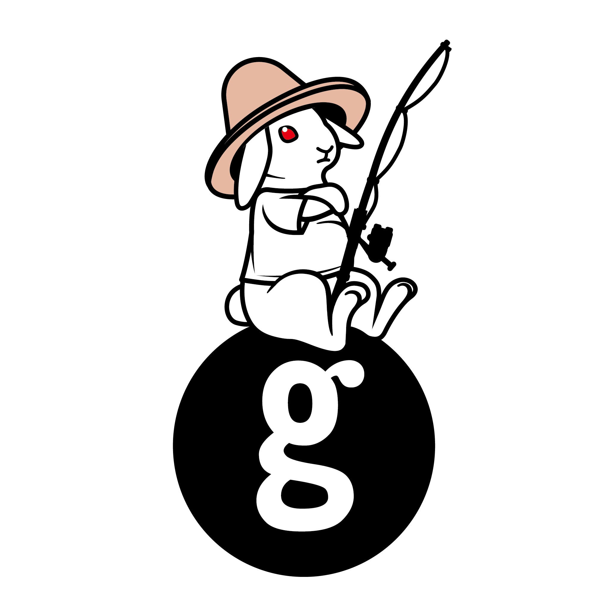 【フィッシング】専用Tシャツ CHOOSE YOUR GEEK. うさぎver.