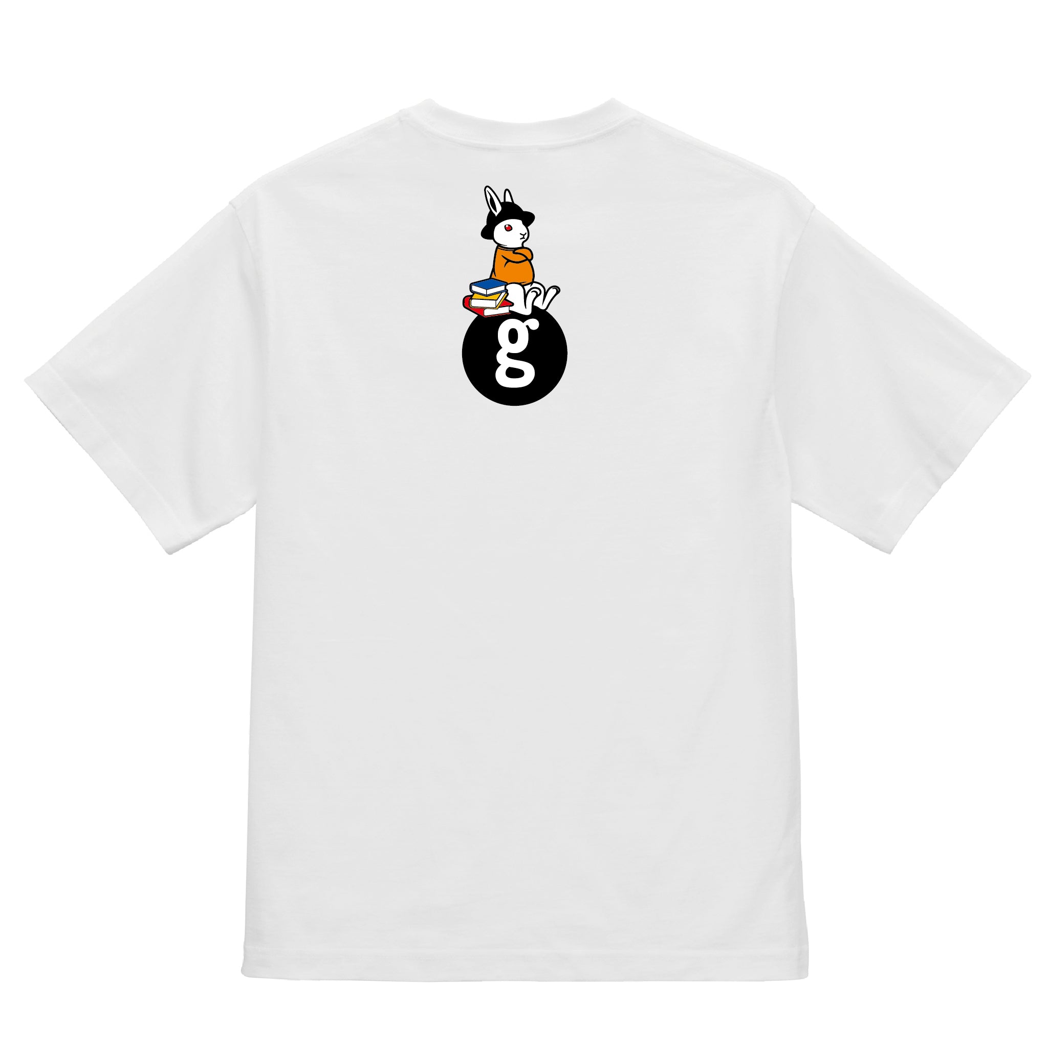 【読書】専用Tシャツ CHOOSE YOUR GEEK. うさぎver.