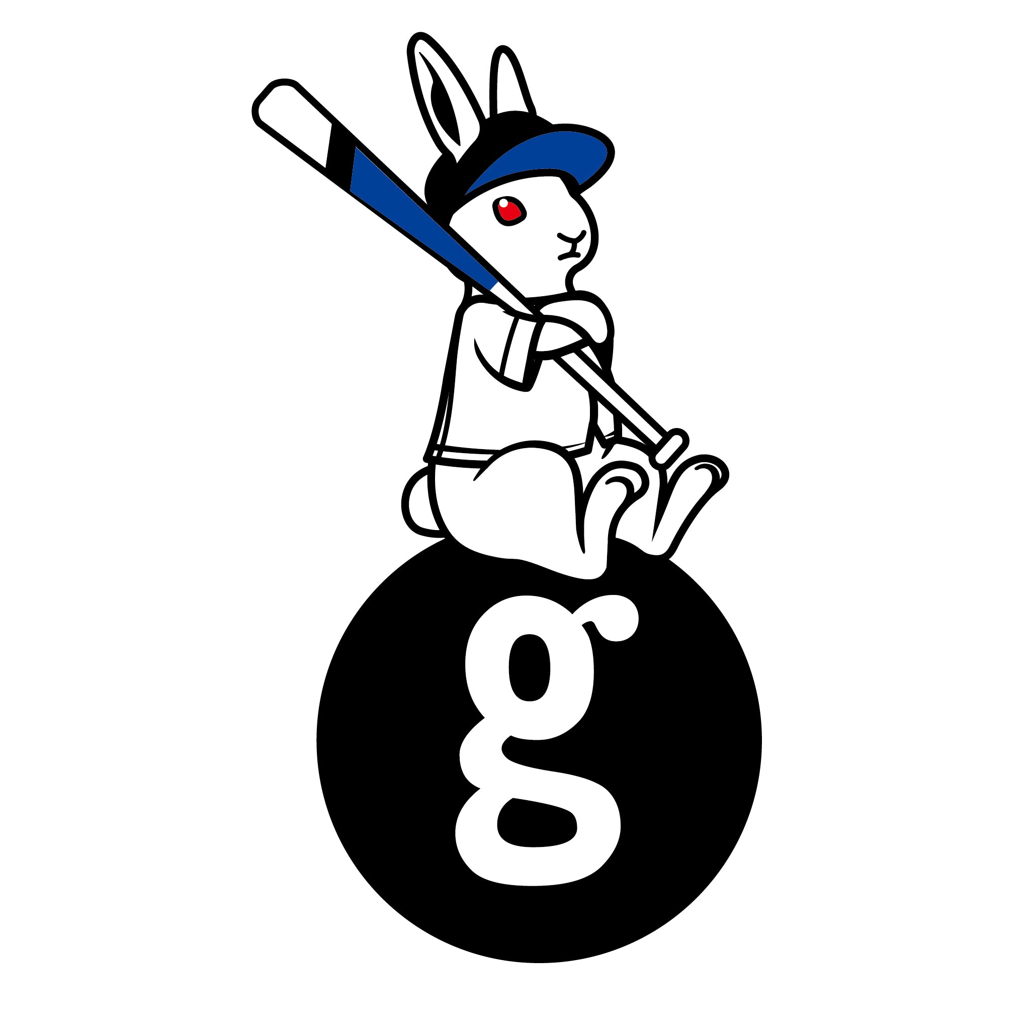 【ベースボール】専用Tシャツ CHOOSE YOUR GEEK. うさぎver.