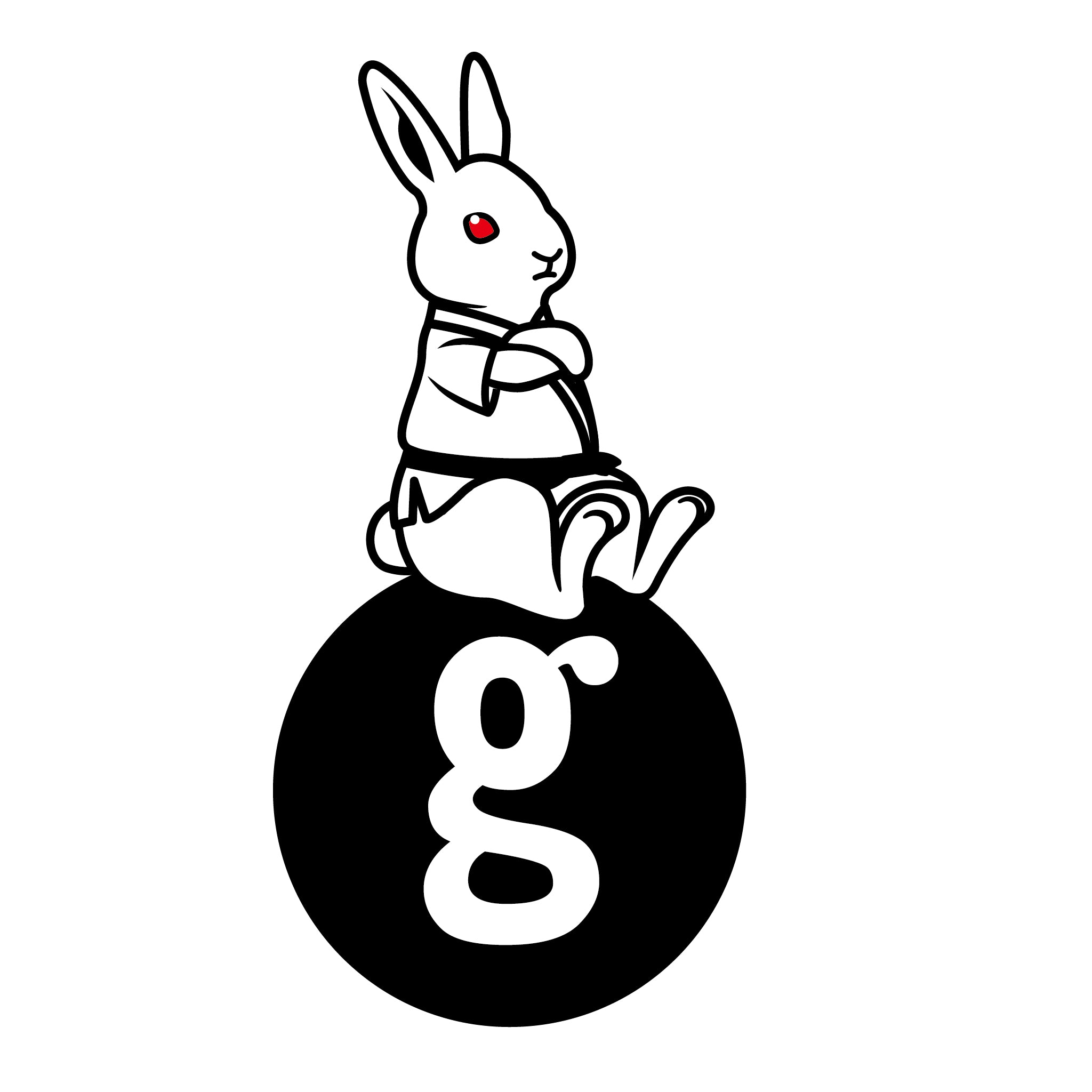 【柔道】専用Tシャツ CHOOSE YOUR GEEK. うさぎver.
