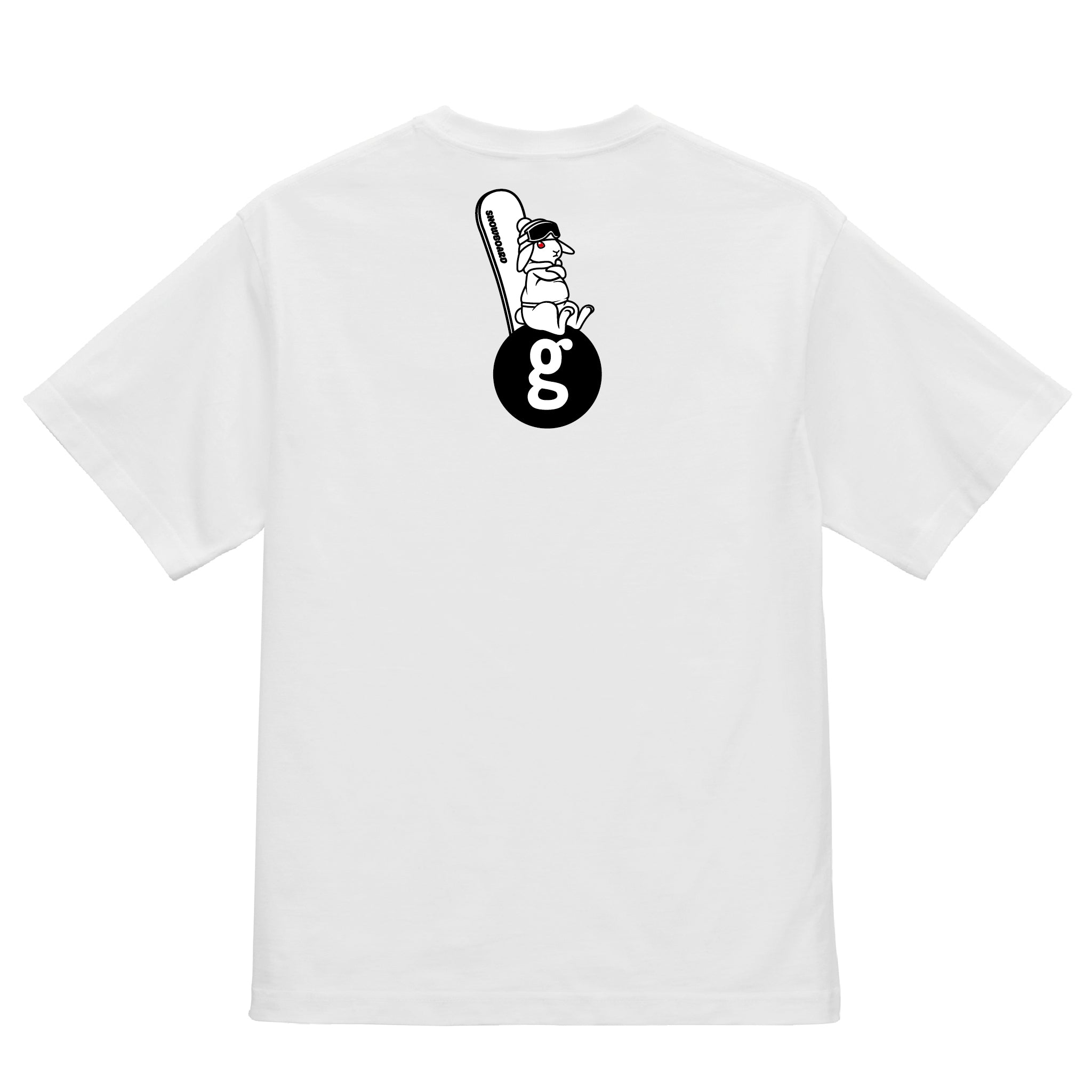 【スノーボード】専用Tシャツ CHOOSE YOUR GEEK. うさぎver.