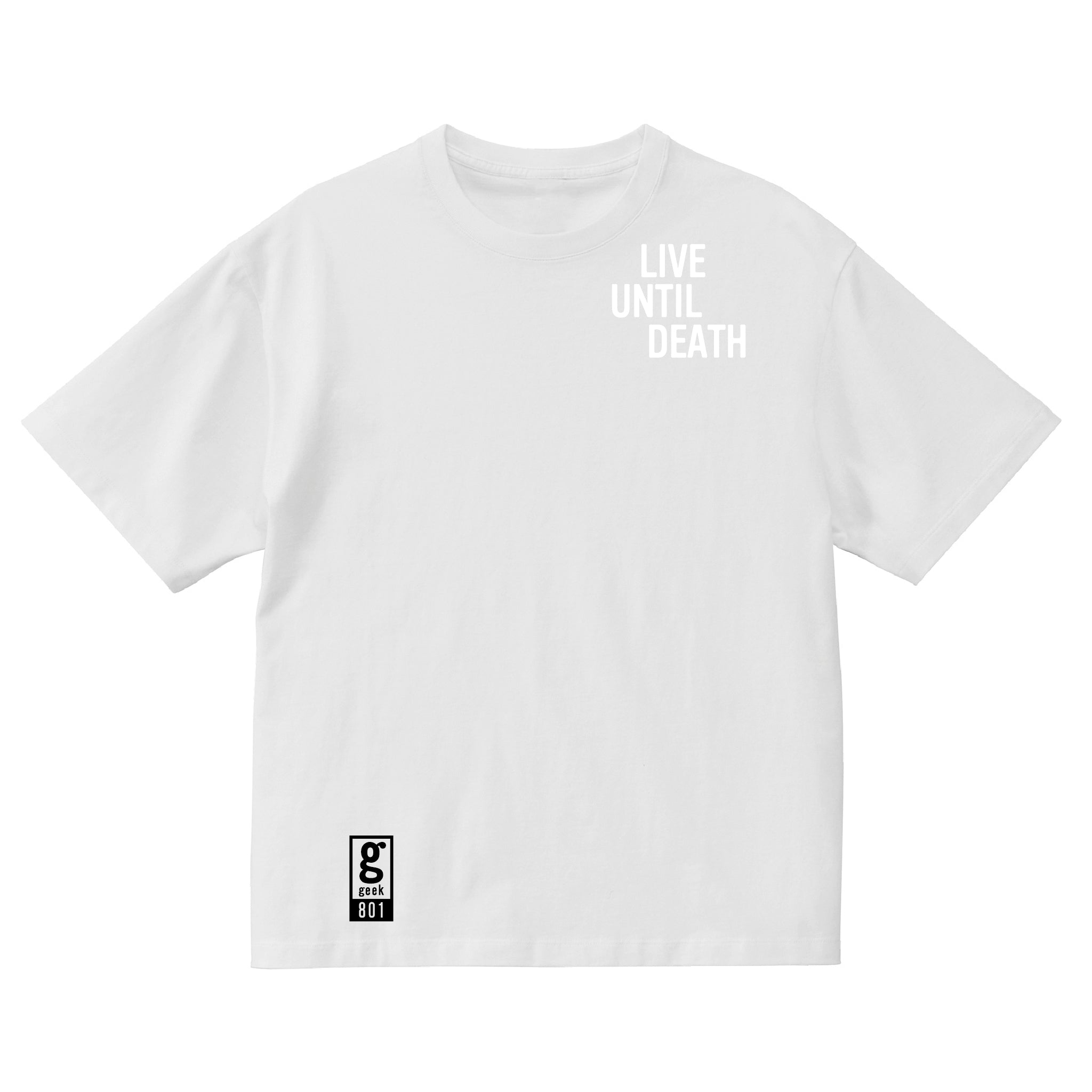 【死ぬまで生きる人】専用Tシャツ
