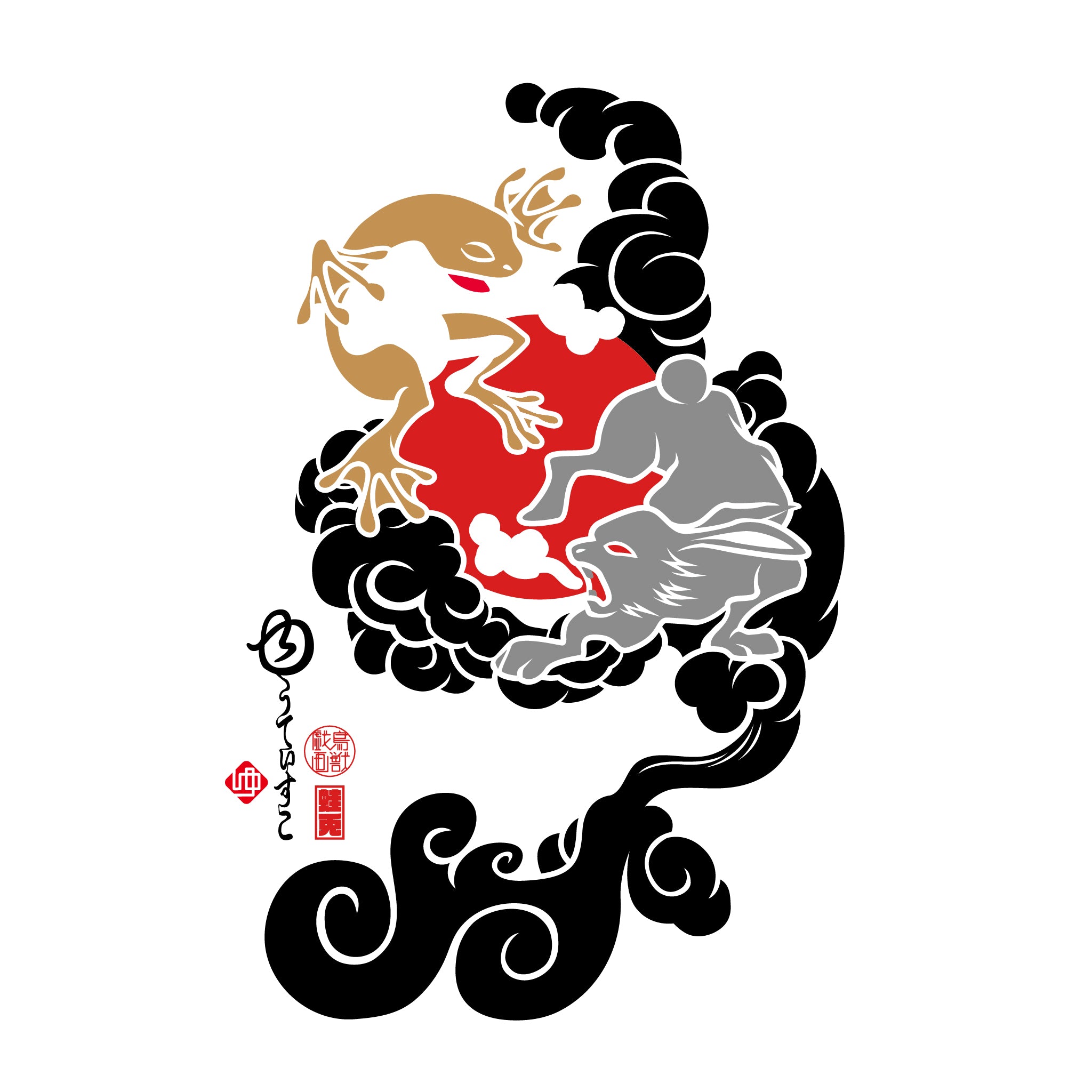 FROG&BUNNY③スウェット