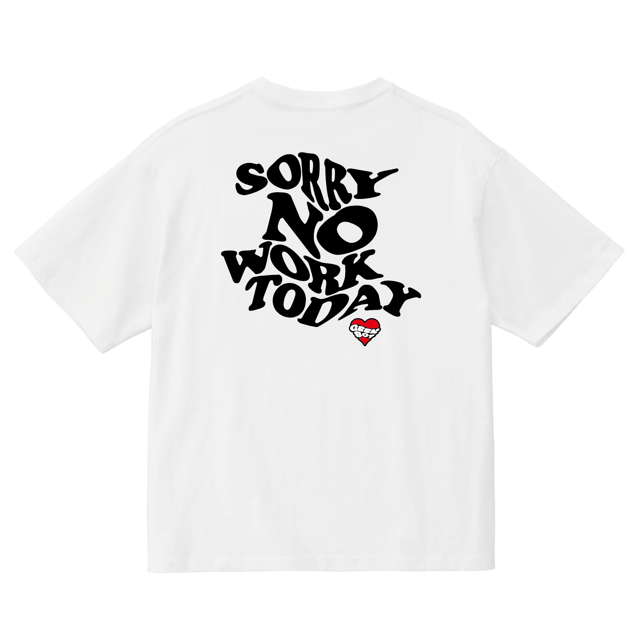 【働かない日】専用Tシャツ（うさぎver.）