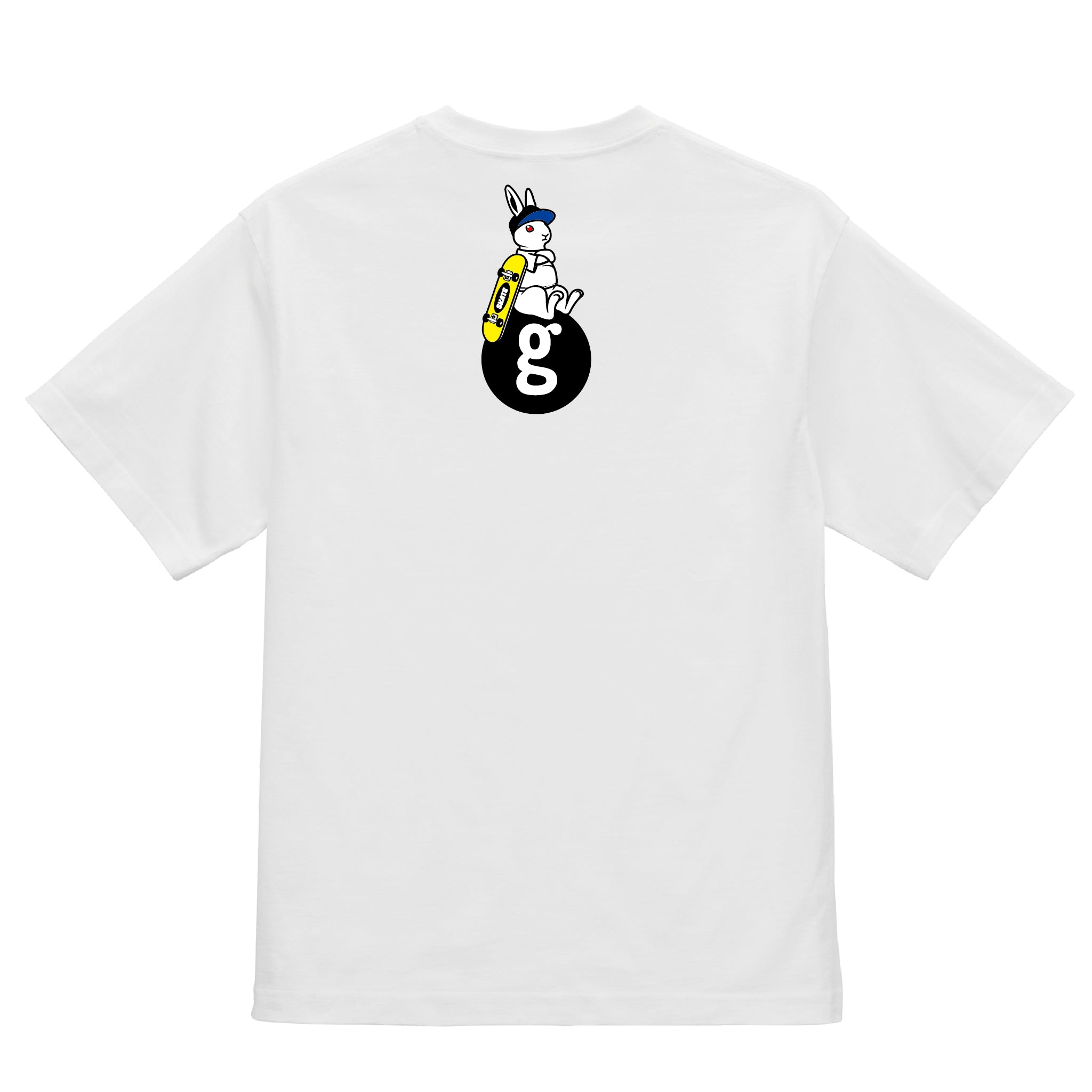 【スケボー】専用Tシャツ CHOOSE YOUR GEEK. うさぎver.