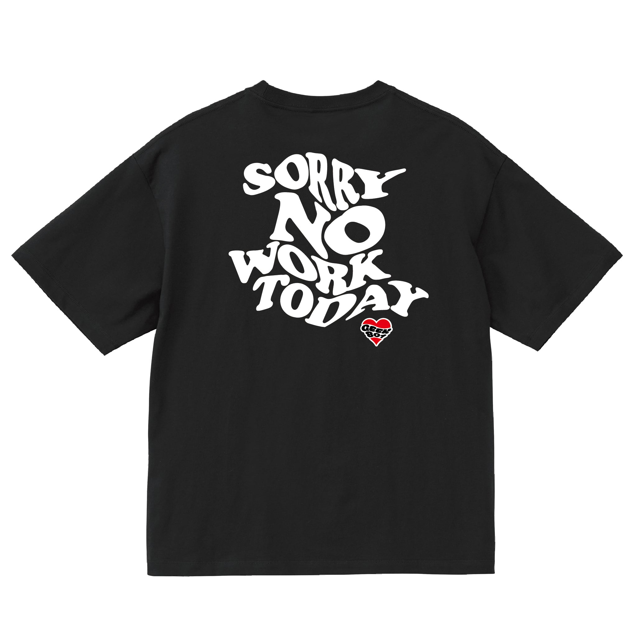 【働かない日】専用Tシャツ（うさぎver.）