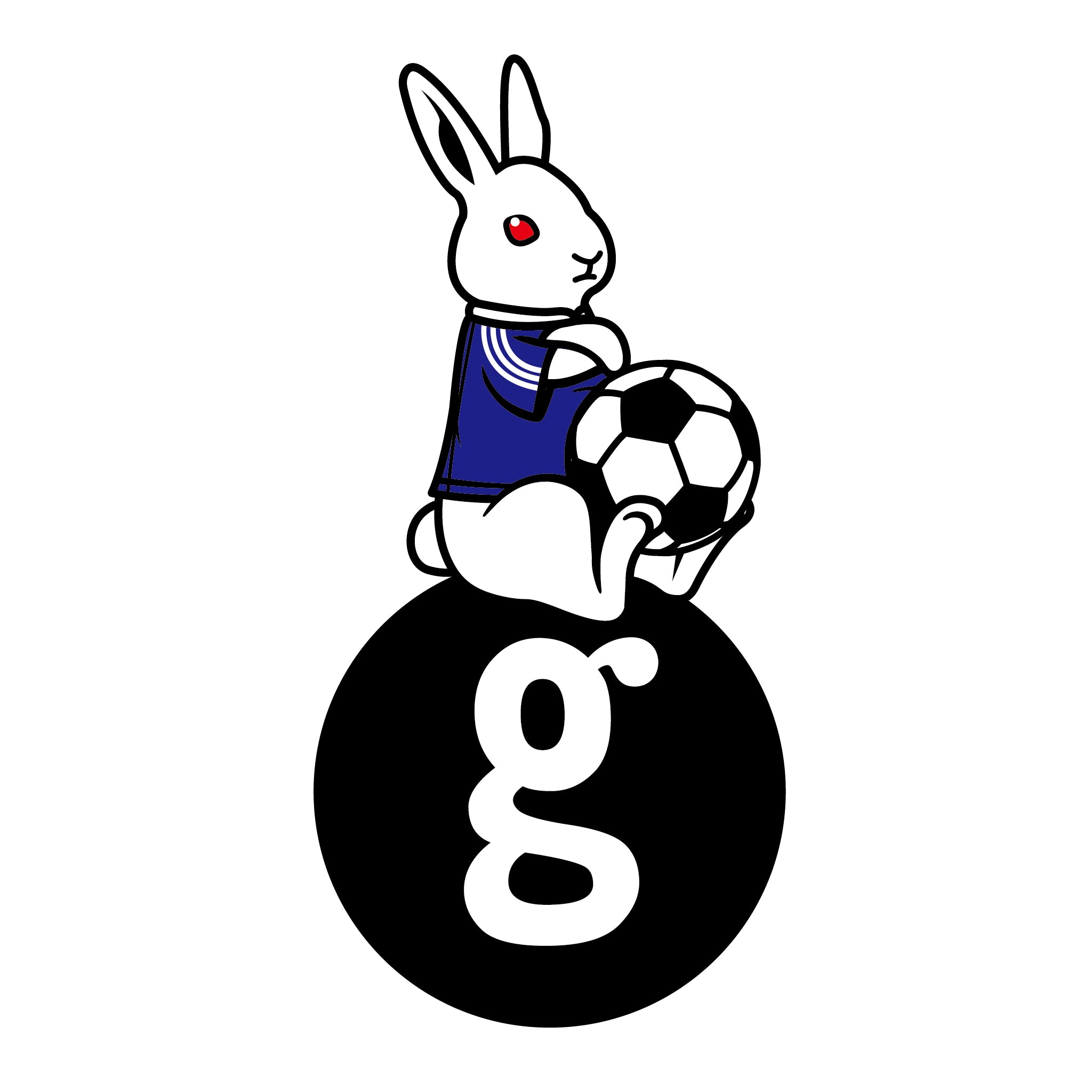 【フットボール】専用Tシャツ CHOOSE YOUR GEEK. うさぎver.