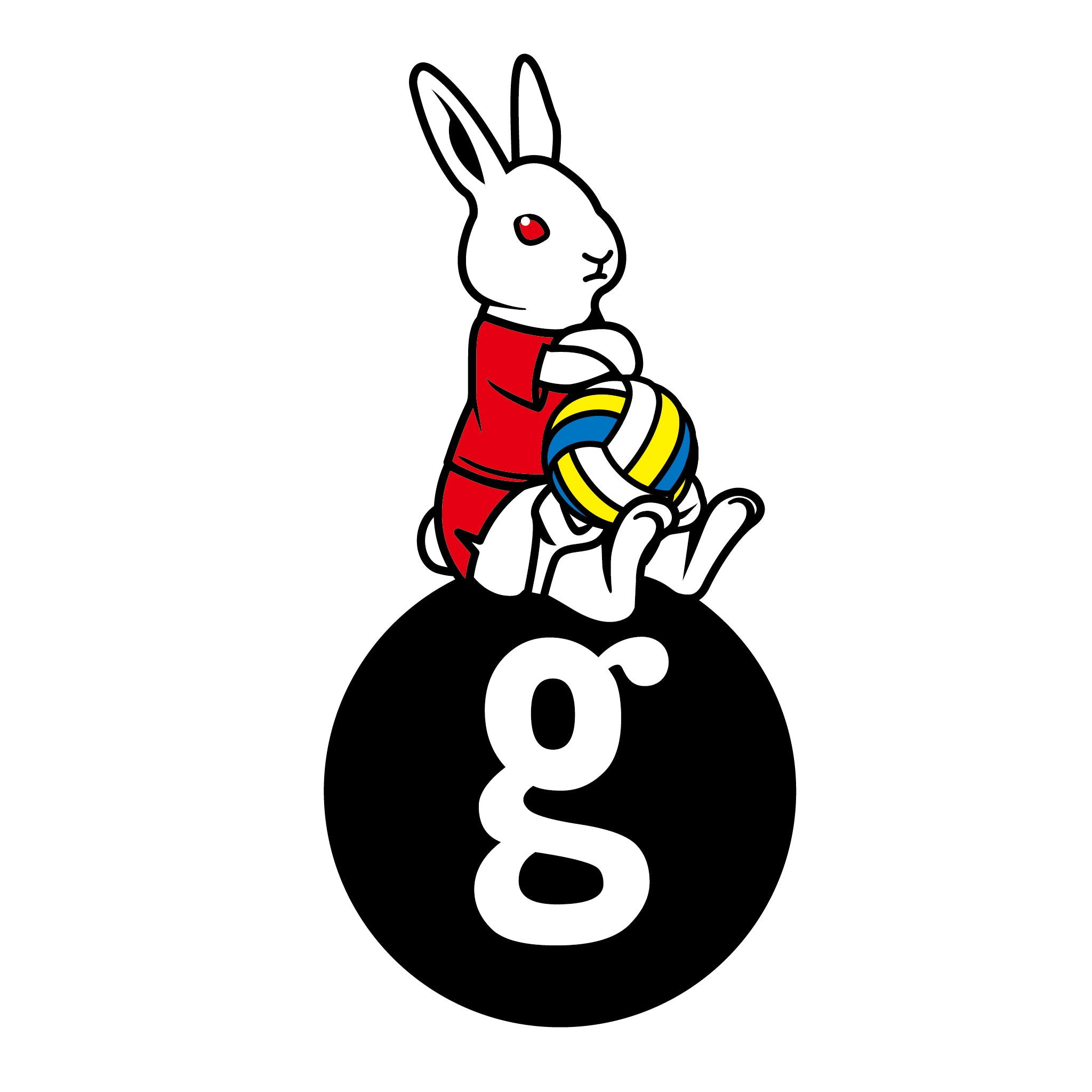 【バレーボール】専用Tシャツ CHOOSE YOUR GEEK. うさぎver.