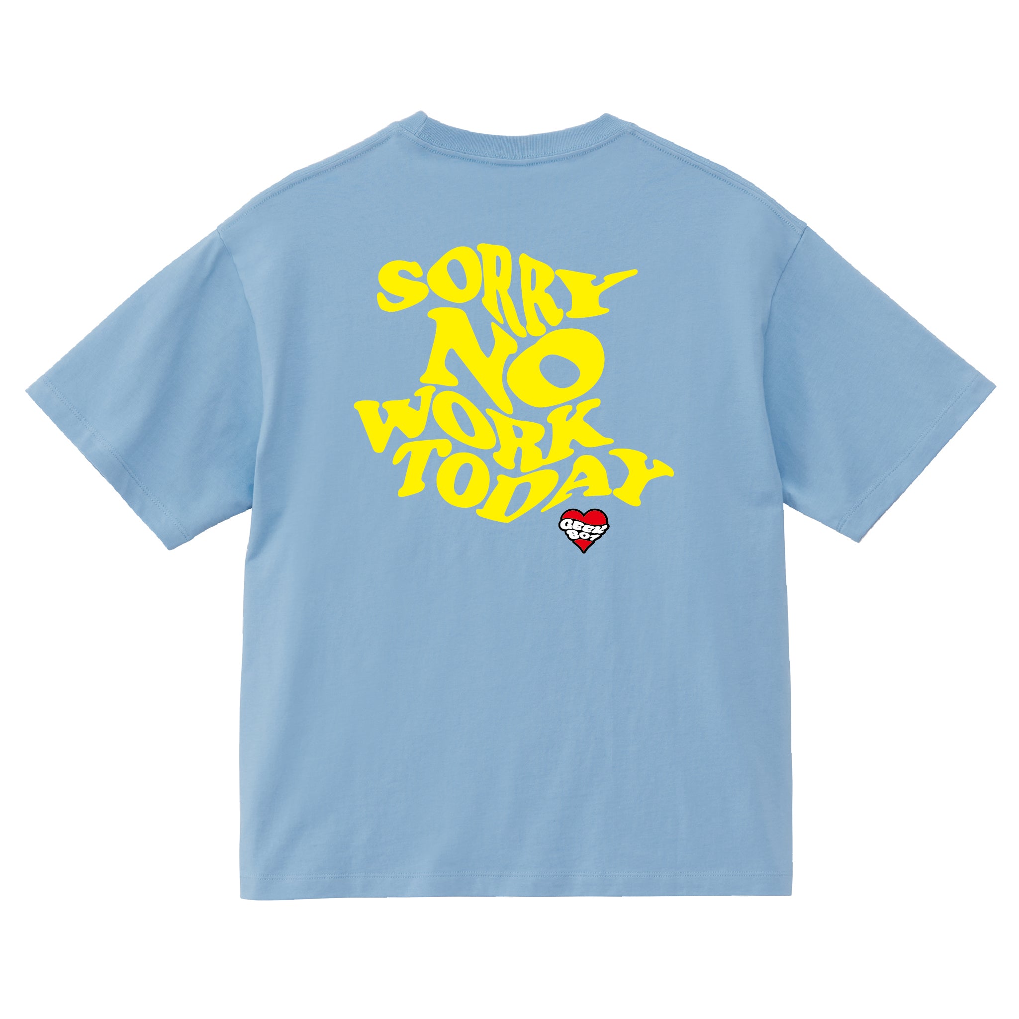 【働かない日】専用Tシャツ（うさぎver.）